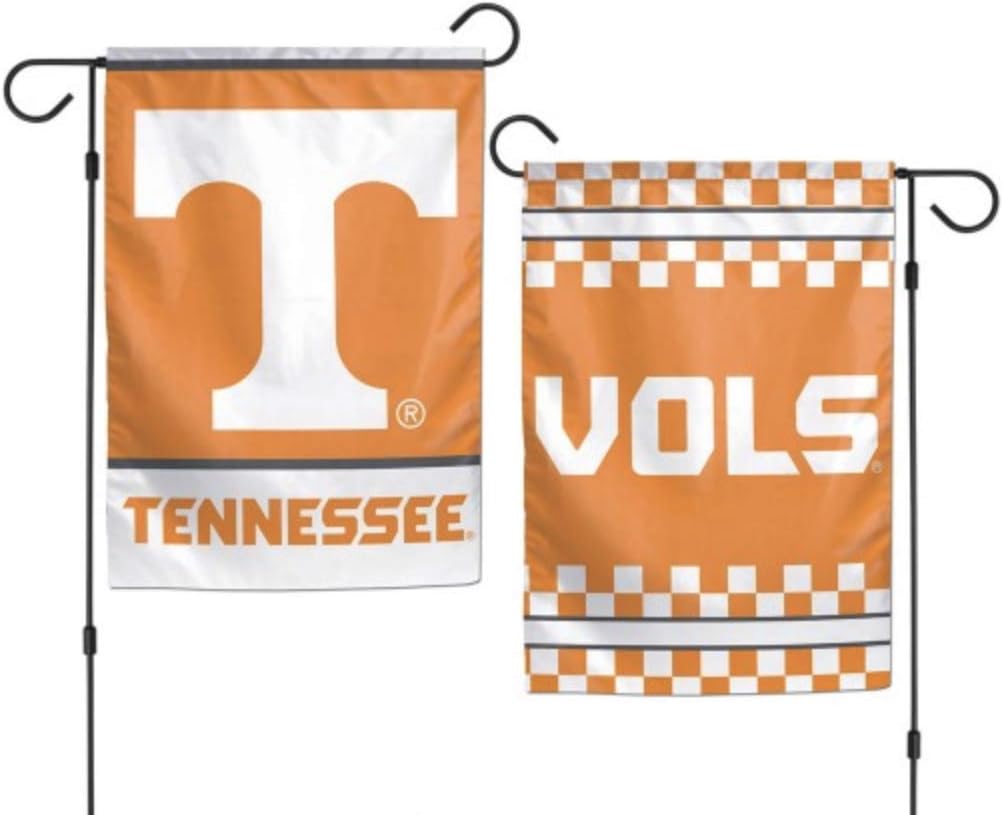 NCAA University Tennessee Volunteers 12x18 Inch 2-Sided Outdoor Garden Flag