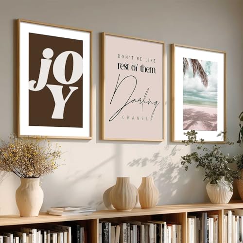 Image of HOTHOUSE Painting Modern Wall Art Home Decoration Paintings With Frame For Living Room Bed Room Hotel Wall Decor Digital Reprint Set of 3 (10X13 inch)