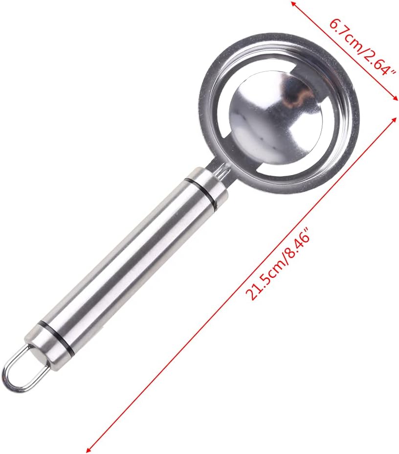 Egg Yolk White Separator Separates Stainless Steel Sieve Kitchen Tool Utensil