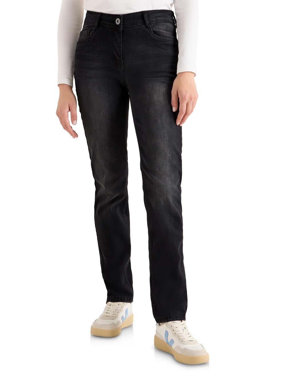 Cecil Damen Straight Leg Jeans
