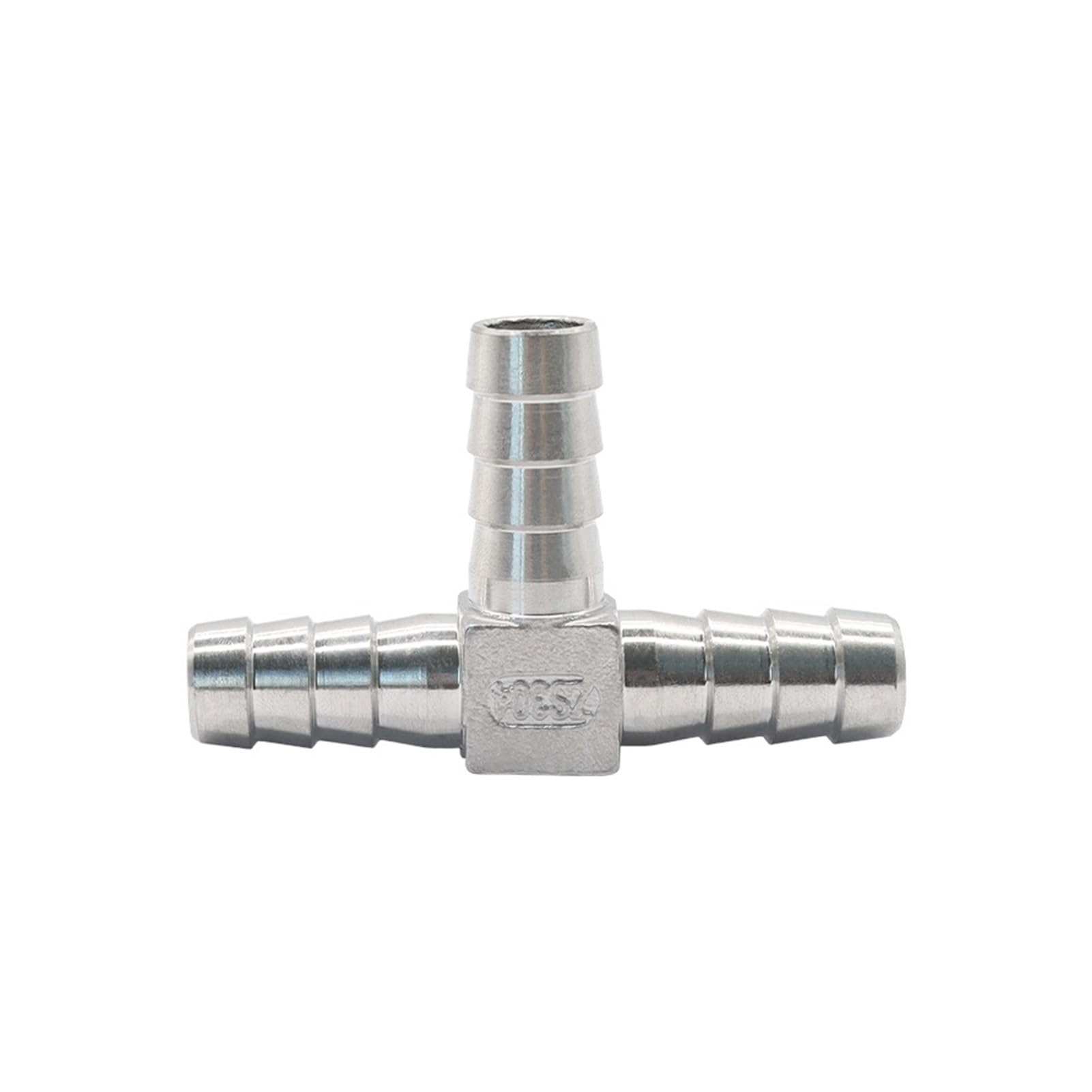 6 8 10 12 13 14 15 16 20 25 32 40mm Portagomma Gomito Corss Tee Forma A Y 2 3 4 Modi Splitter 304 Acqua Inossidabile(T tee,32MM_1PC)