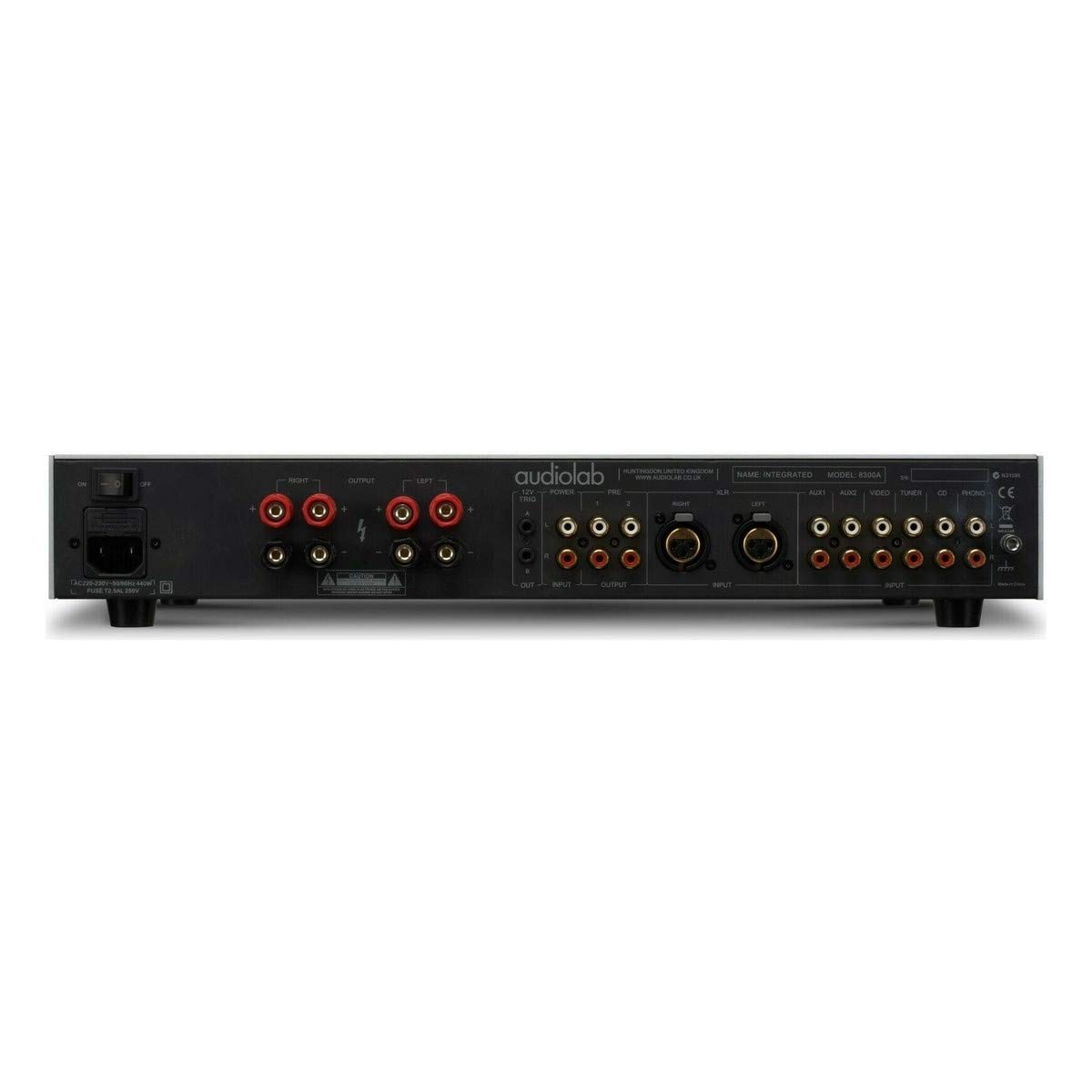 audiolab「8300A」バイワイヤ対応アンプ　ブラック Amazon.com: Audiolab AAV-8300A Integrated Amplifier - Black