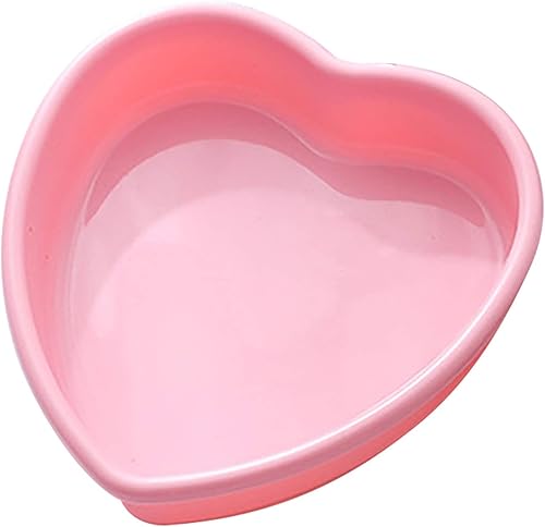 Moldes para tartas en forma de corazón 1 molde de silicona para hornear con forma de corazón 7 9 10 pulgadas molde antiadherente para tartas