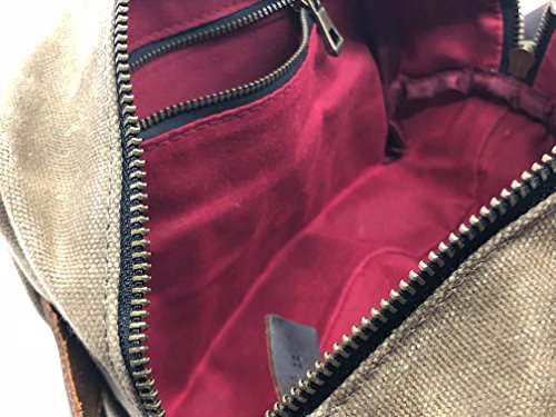 Durable Waxed Canvas DOPP KIT for Everyday Adventures4