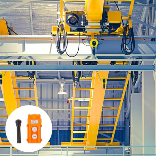 Controlador de Botón Naranja SHINEOFI Combinado 2a/5a 500v para Grúa 5