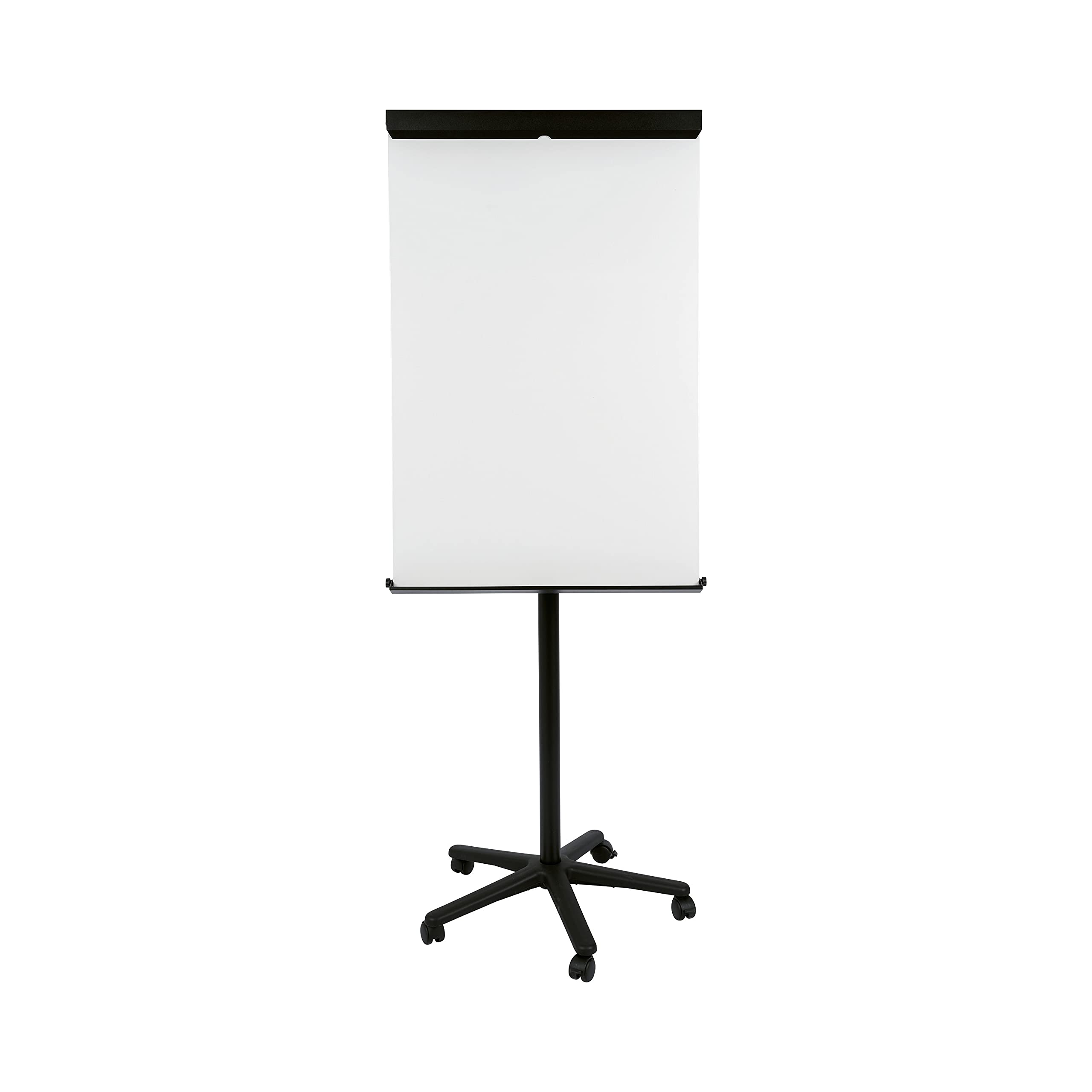 Bi-Office Portablocco Portatile, Cavalletto Mobile Senza Cornice Nero, Superficie Magnetico, Dimensioni Panello Euro 700 x 1000 mm