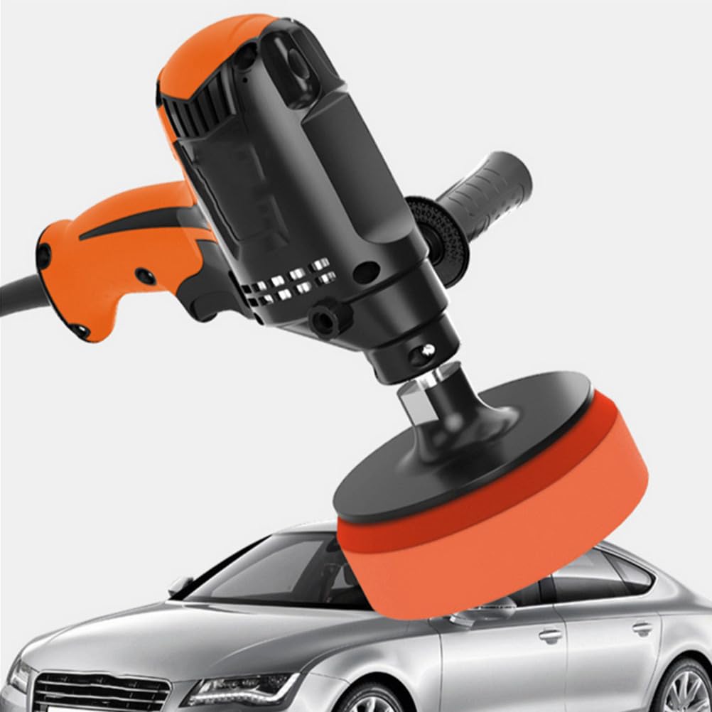 Lucidatrice per Auto a velocità Regolabile a 6 velocità 980W, ceratrice elettrica per mobili Adatta a Graffi minori, Cera in eccesso e difetti di Vernice