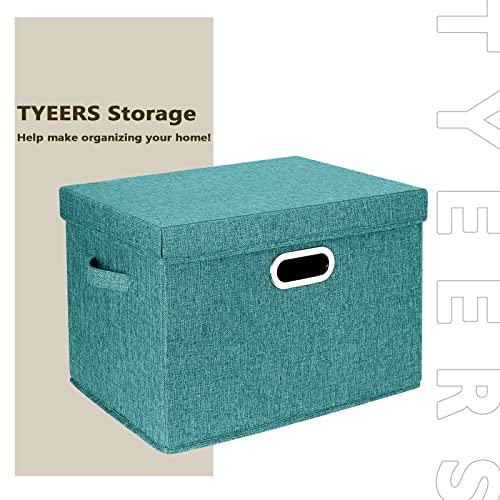 TYEERS Grande Scatole Portaoggetti, in Tessuto