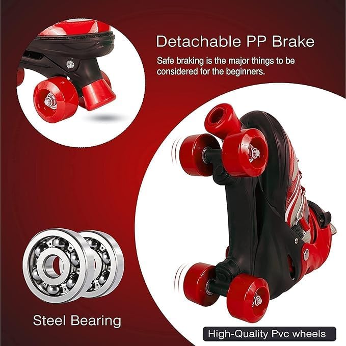 Fun Roll Beginner Verky by Roller Derby, Adjustable Sizing, Skates for Kids, Toddlers, Boys, Girls - Image 4