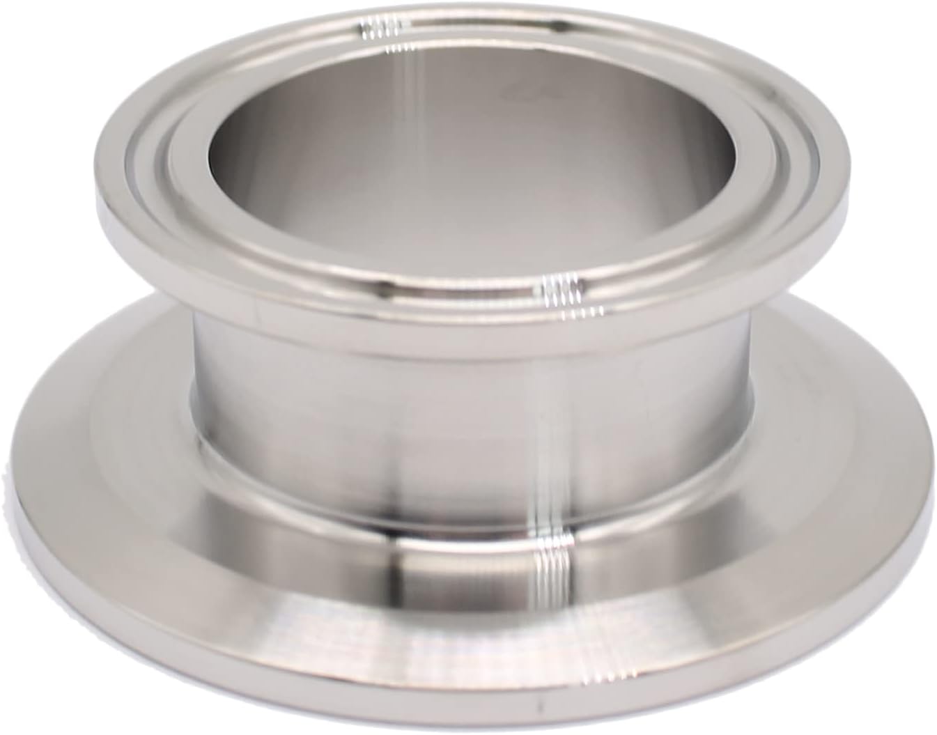 2 Inch × 1.5 Inch Sanitary Fitting End Cap Reducer Stainless Steel 304 Sanitary Concentric Reducer Tri Clamp Clover