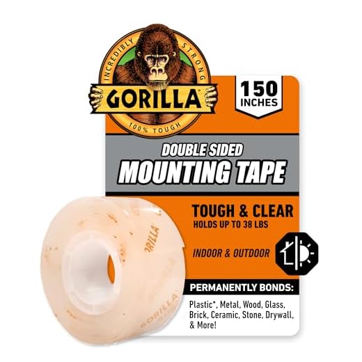 Gorilla Tough Double Sided Mounting Tape