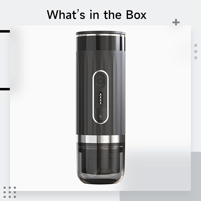 Cafetera Portátil para Auto y Viajes, Compatible con Cápsulas K, 170 ml miniatura 4