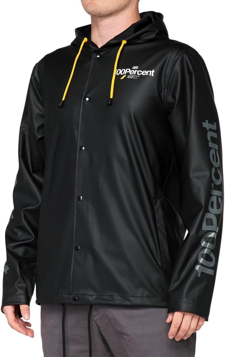 MALA Hooded Snap Jacket Black