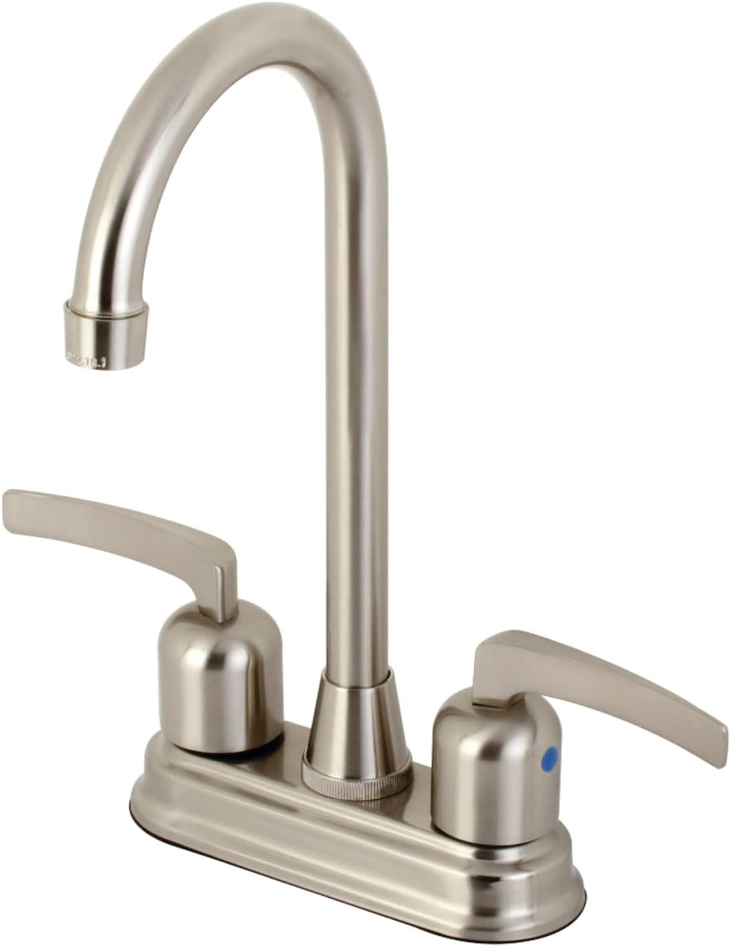Kingston Brass KB8493EFL Centurion Two-Handle 2-Hole Deck Mount Bar Faucet in Antique Brass