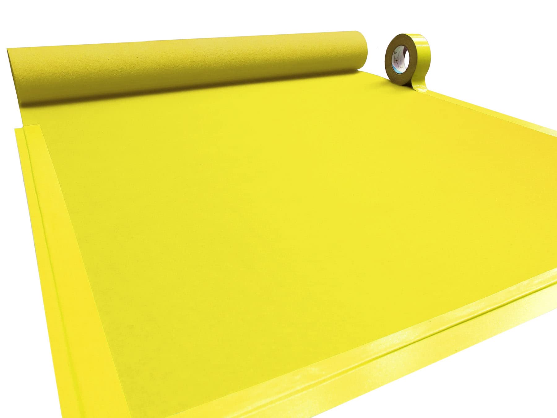 Tappeto per Matrimonio Giallo PODIUM- 2,00m x 14,00m, Passatoia al Metro VIP - Evento e Negozi | Resistente Al Fuoco | Chiesa, Sfilata e Cerimonie | Passatoia Nuziale
