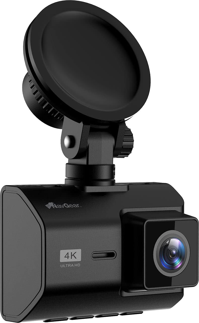NavGear Dash Kamera: 4K-UHD-Dashcam mit GPS, Nachtsicht, WDR, WLAN & App, Sony-Sensor, 140° (Auto Cam, Autocamera, WiFi)