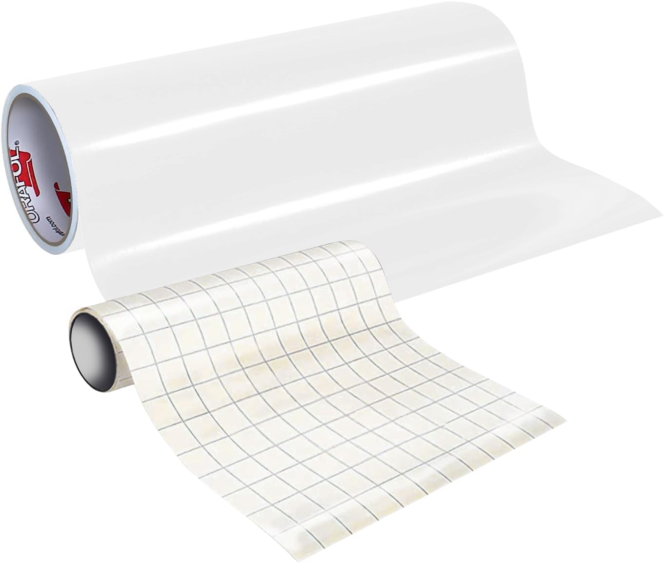 ORACAL 651 Permanent Glossy Vinyl - White - 12" x 50ft w/Transfer Paper