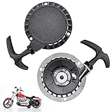【ARRANQUE DE BICICLETA DE BOLSILLO】: El arrancador de retroceso universal es un excelente reemplazo para uno viejo o roto. Adecuado para la mayoría de las bicicletas de bolsillo. Se adapta a mini quads, mini motos de cross, mini motos de carretera, mini motos y minimotos.