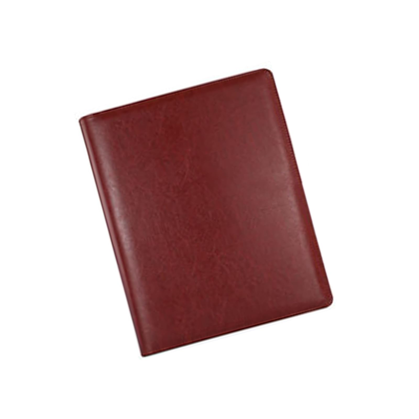 Hsioluted Conference Folder 4 Rings Binder Folder Document Case with Clipboard Letter Size Clipboard for Leather Binder