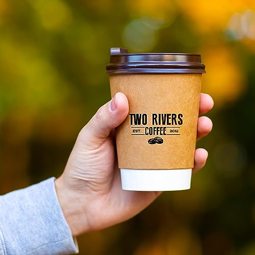 Image of Two Rivers Coffee Single Serve Sampler Pack for Keurig K-Cup Brewers, Assorted Fall Flavors(Coffee, Cocoa, Tea), 40 Count