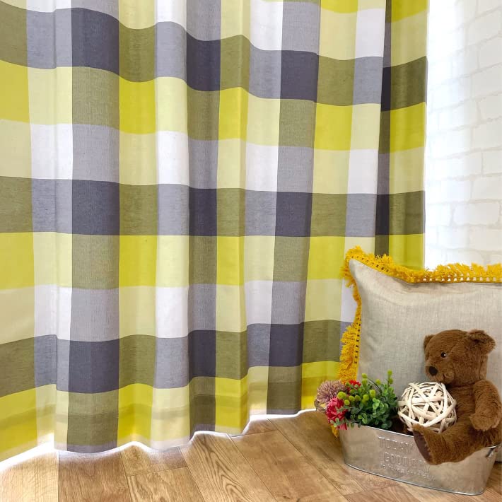 ホワイト チェック柄 裏地カーテン 6165t2Kx2FL._UF350,350_QL50_.jpg