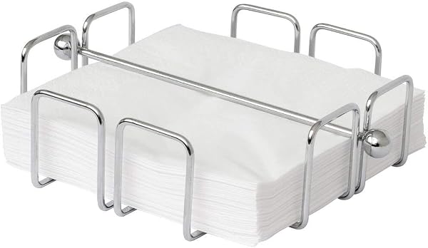 Simplywire servilletero de acero cromado, 19 cm