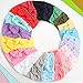 CÉLLOT 20 Colors Super Stretchy Soft Knot Baby Girl Headbands with Hair Bows Nylon Head Wrap For Newborn Baby Girls Infants Toddlers Kids