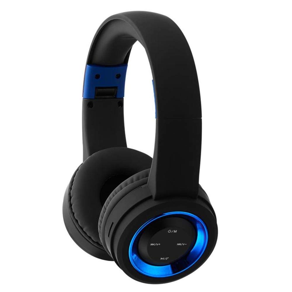 ADITAM Cuffie Bluetooth Senza Fili FM Music Sports Card Cuffie Stereo Pieghevoli Portatili Multifunzione Double The Comfort