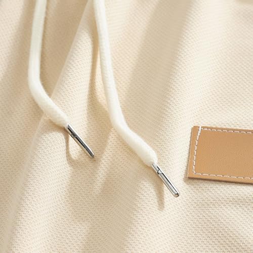 WENKOMG1 Mens Waffle Pants Elastic Waist Drawstring Straight Leg Solid Color Knitted Sweatpants Breathable Joggers4