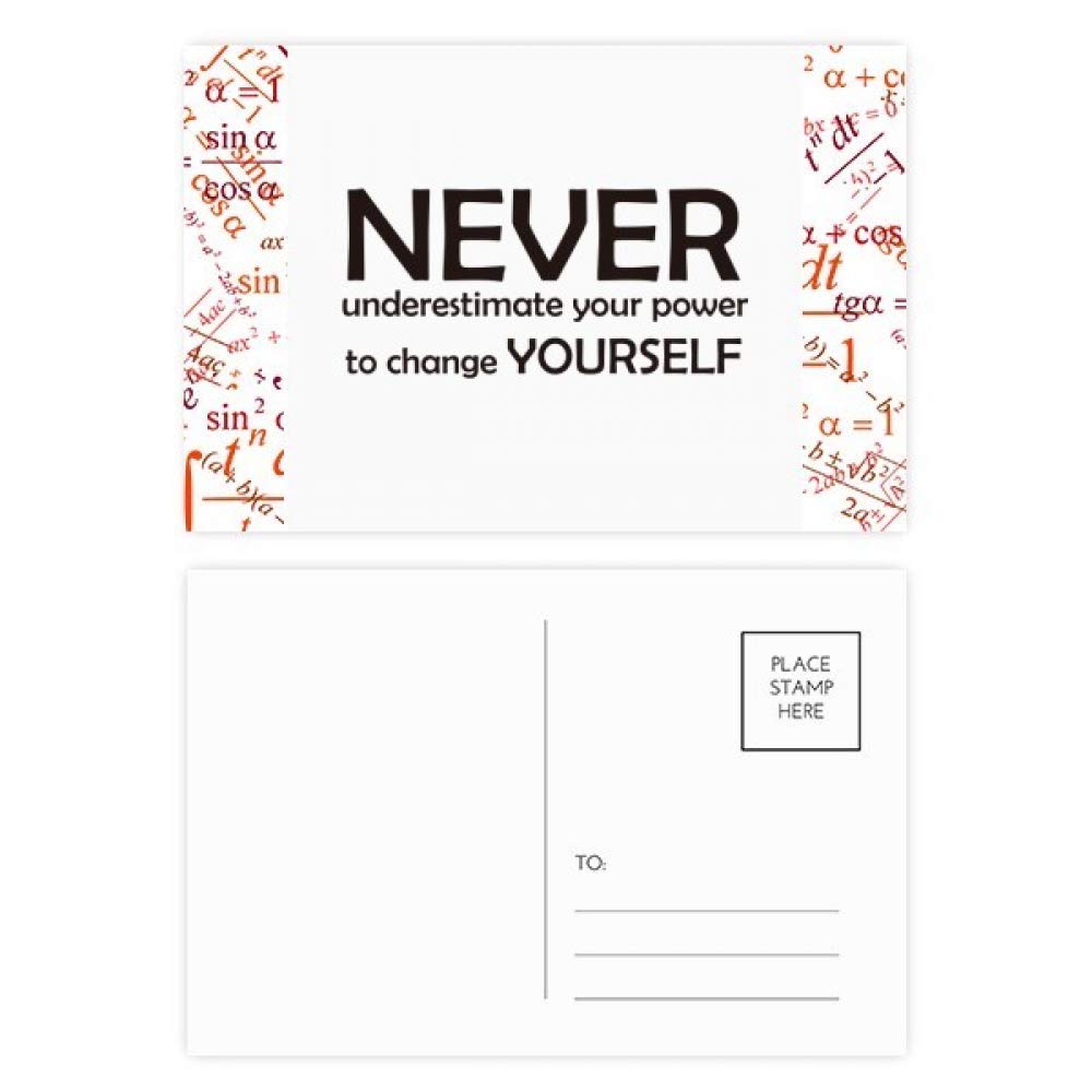 Carte postale DIYthinker 5,7x3,8 pouces lot de 20 multicolore - 4