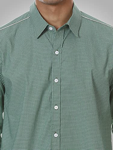 Image of SHIRT THEORY Blue Check Cotton Full Sleeves Casual Shirt for Men II Premium Cotton Shirt II Stylish Shirt for Men II Exclusive Men Casual Shirt II Luxury Shirts ||