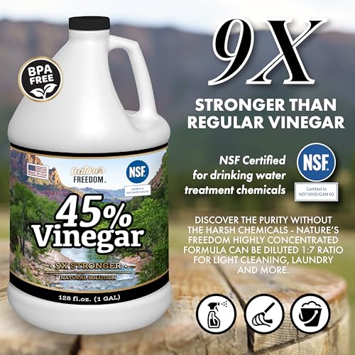 Image of Nature's Freedom 45% Vinegar NSF Certified (2 Gallon)