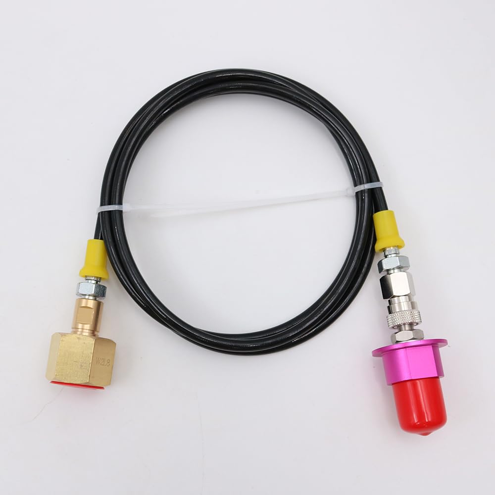 Kit Tubo Ad Alta Pressione 1,5 M Per CO2 – Adattatore A Connessione Rapida Per Soda Maker Duo, Terra E Art, 4500 Psi