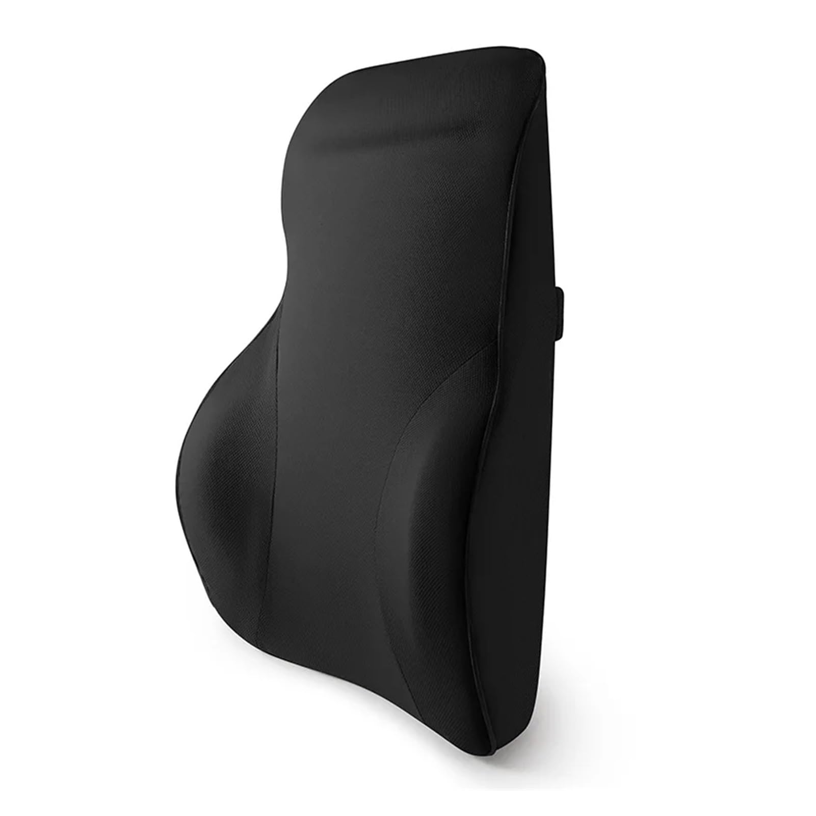 Vekoro Memory Foam upport Pillow for Long Driving, Back Pain Relief Improve Posture(Black)