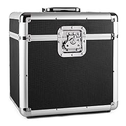 Resident DJ Zeitkapsel Valise à vinyles en aluminium pour stocker et transporter jusqu’à 70 disques (poignées de… - Les Beatles, Paul McCartney, John Lennon, RIngo Starr, George Harrison Resident DJ Zeitkapsel Valise à vinyles en aluminium pour stocker et transporter jusqu'à 70 disques (poignées de… – Image 3