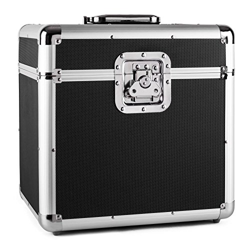 Resident DJ Zeitkapsel Valise à vinyles en aluminium pour stocker et transporter jusqu’à 70 disques (poignées de… - Les Beatles, Paul McCartney, John Lennon, RIngo Starr, George Harrison Resident DJ Zeitkapsel Valise à vinyles en aluminium pour stocker et transporter jusqu'à 70 disques (poignées de… – Image 4