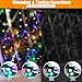 LitHome 100 LED Solar Christmas String Lights Outdoor, 33FT 34Colors Changing Solar/USB String Lights Waterproof with Remote, 102 Modes Easter Light for Xmas Tree Party Holiday Valentine's Day Decor