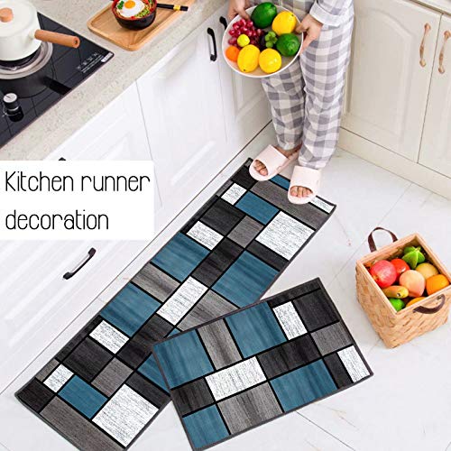 Tapis lavable grand format de 70x400cm avec envers antidérapant sécurisé - 7
