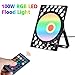 Produktbild Outdoor RGB LED Fluter LED Flutlicht 16 Farben 4 Modi Farbwechsel Licht Dekoratives Flutlicht für Outdoor Garten, Hof, Park (100W-RGB)