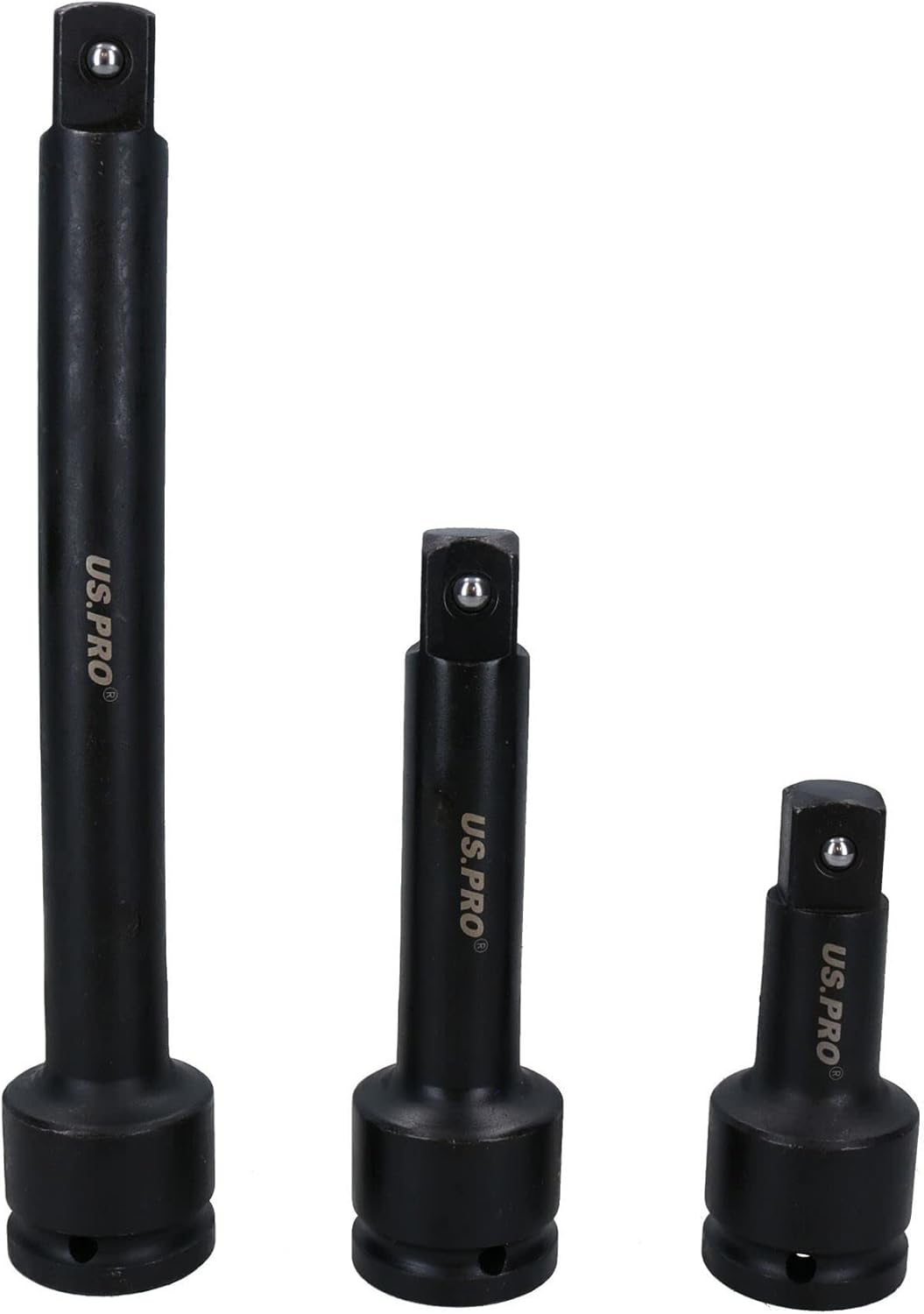 3PC 3/4" Drive Impact Extension Bar Set 4-6" 100-255mm Truck HGV Heavy Duty