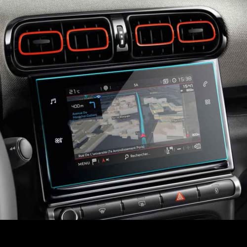 Écran Citroën C3 2021 rayé ? Solution verre trempé autoradio - 3