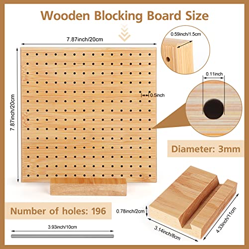 Crochet Blocking Board and Pins - Image 4
