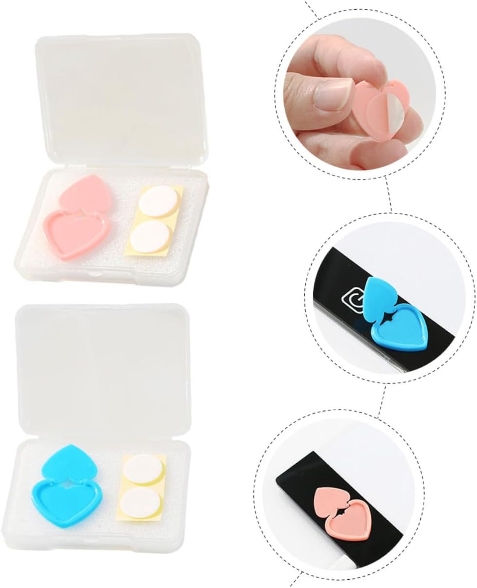 TEHAUX 20pcs Diamond Art Pad Protector Plastic Cover for Heart Shape Design and for Craft Projects for Enthusiasts