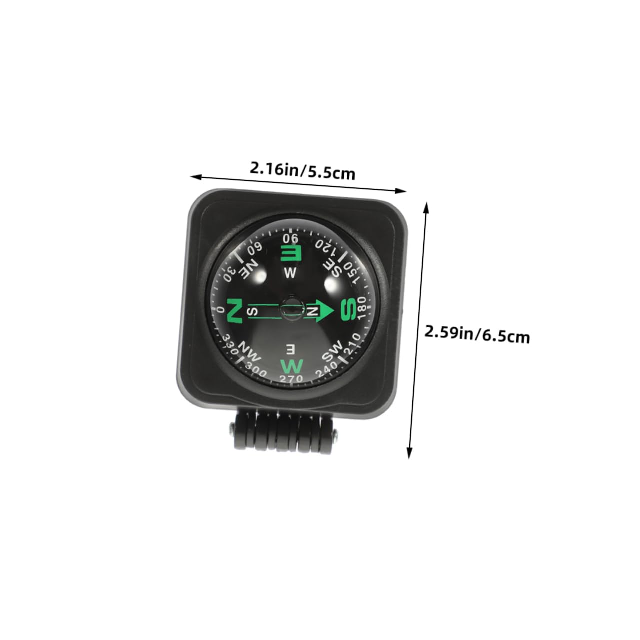 Cabilock 3Pcs Adjustable Automobile Compass Ball for Accurate Navigation Durable Dashboard Accessory for Car Boat and Motorcycle Stylish Modern Design for Outdoor Use
