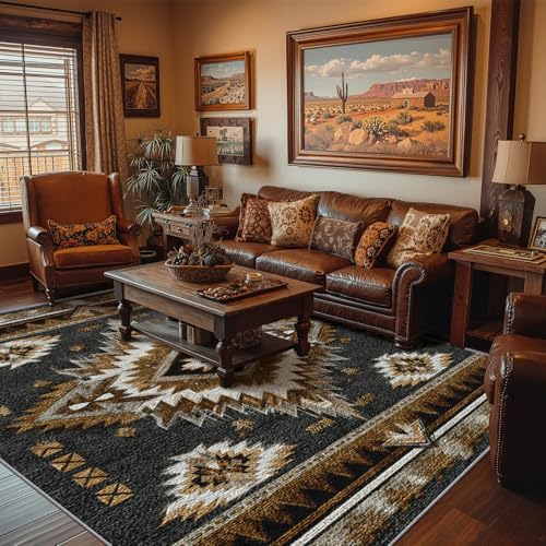 Tapete Vintage Tribal Phtbz 60x90 cm Rectangular miniatura 3