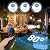 Ruimos 2026 Misting Fan, Portable Outdoor Fan with Oscillation, 80° Oscillating Fan with Remote, 3-Speed Leak-Proof Water Mist Fan with Dual Nozzles for Patio, Camping, Garage, RV - Ideal Summer Gift