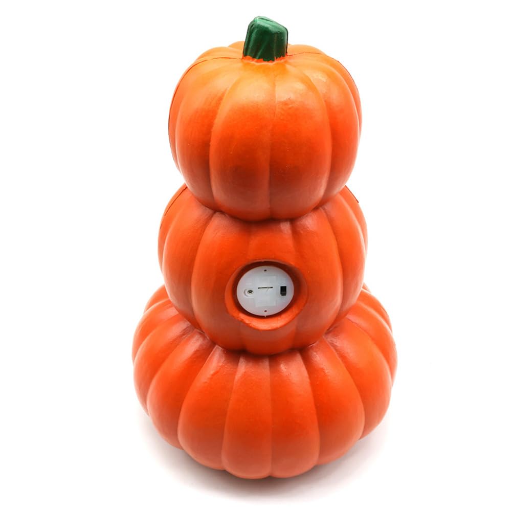 Jack O latarnia dyniowa LED, 3 poziomy, dekoracja na Halloween