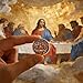 BraveBloom Last Supper Jesus Religious Challenge Coin – This is My Body, This is My Blood Luke 22:19-20 | Christian Faith Token & Spiritual Medallion | Inspirational Keepsake Gift for Men & Women