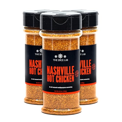 The Spice Lab Nashville Hot Chicken Seasoning, 6.5 oz, 3 Pack