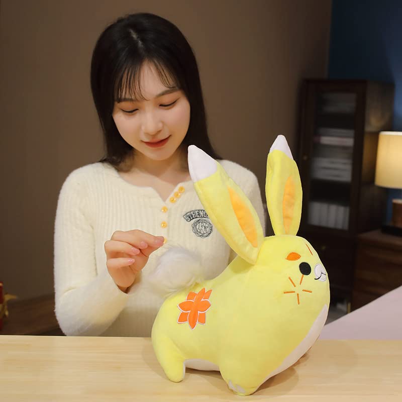 Amazon.co.jp: 原神人形周辺璃月瑶瑶月桂ウサギぬいぐるみcos